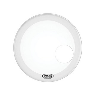 EVANSBD24RSW [EQ3 Resonant Smooth White 24 / Bass Drum]【1ply ， 7.5mil + 10mil ring】【お取り寄せ品】