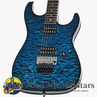 SuhrCustom Order Standard QMT Floyd BZF 1H Mod. (Trans Blue)