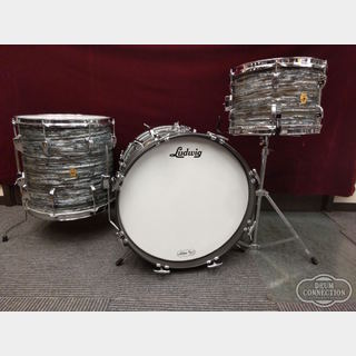 Ludwig 【ヴィンテージ】1964's LUDWIG 18/12/14 3pcs Kit -Oyster Blue Pearl-