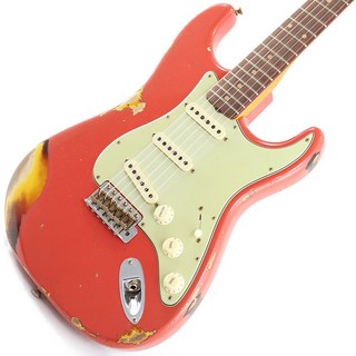 Fender Custom Shop2023 Collection Time Machine 1960 Stratocaster Heavy Relic Aged Fiesta Red over 3-Tone Sunburst【...