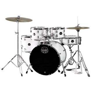 Mapex CM5294FTCFH [COMET DRUM SET - White Thin Grain]【ハードウェア、シンバル付属】