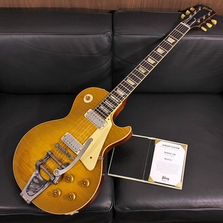 Gibson Custom ShopMurphy Lab 1959 Les Paul Standard w/Mini Humbuckers & Bigsby Heavy Aged Green Lemon Fade SN. 942932