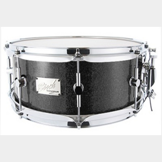 canopus Birch Snare Drum 6.5x14 Black Spkl