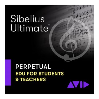 Avid Sibelius Ultimate 永続ライセンス アカデミック版(9938-30011-20)(オンライン納品)(代引不可)