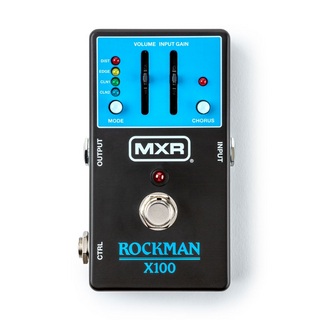 MXR ROCKMAN X100【ANALOG TONE PROCESSOR】※初回入荷分ご予約受付中