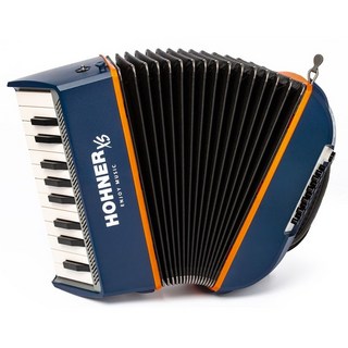 Hohner【SALE】XSアコーディオン ピアノキー Dark Blue 【超小型・軽量アコーディオン！】
