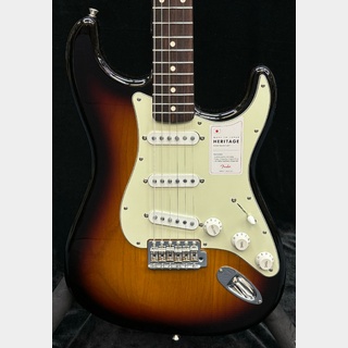FenderHeritage 60s Stratocaster- 3-Color Sunburst-【次回入荷未定】【JD24006091】【軽量3.24kg】
