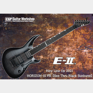 E-II HORIZON-III FR【See Thru Black Sunburst】