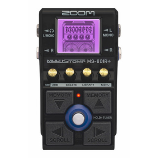 ZOOM MS-80IR+ MultiStomp 【話題の新世代マルチストンプ!】