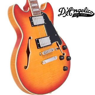 D'ANGELICO／PREMIER MINI DC XT HONEY BURST〜ディアンジェリコのセミ