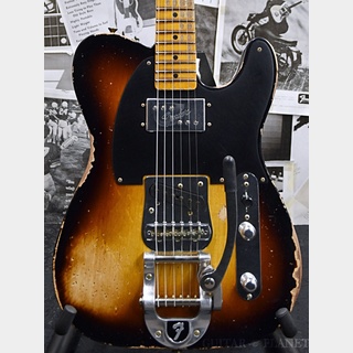 Fender Custom Shop LTD CuNiFe Blackguard Telecaster Heavy Relic -Faded/Aged Wide Fade 2 Color Sunburst- 2023USED!!