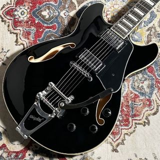 IbanezAS103T Black セミアコギター 島村楽器オリジナルモデル【現物写真】