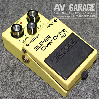 BOSS SD-1 Super OverDrive  1980年代製