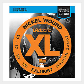 D'AddarioEXL160BT Balanced Tension Medium 50-120 Long Scale ベース弦【名古屋栄店】
