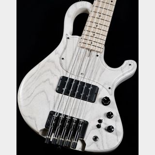 saitiasguitars Lorentz 5 Custom Sea Through White/Black Line【SHIZUOKA Handmade Guitar Bass SHOW Vol.3】