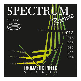 Thomastik-Infeld Thomastik-Infeld SB112 Spectrum Bronze 12-54 アコースティックギター弦×3セット