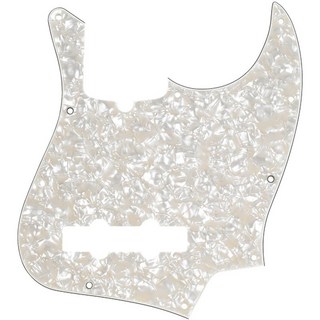 Fender10-HOLE CONTEMPORARY JAZZ BASS(R) PICKGUARDS (WHITE PEARLOID/4PLY) (#0992170000)