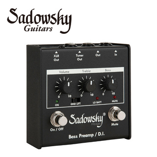 SadowskySBP-1 Bass Preamp │ Outboard Bass Preamp / DI │ ベース用プリアンプ