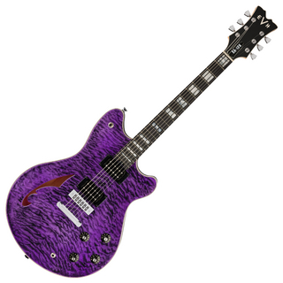 EVHイーブイエイチ SA-126 Special QM Transparent Purple エレキギター