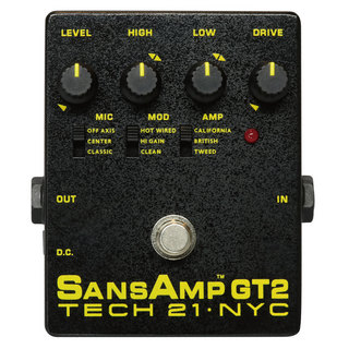 TECH21SansAmp GT2 アンプシミュレーター ギターエフェクター
