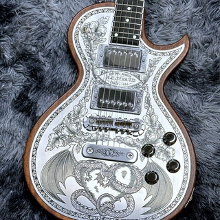 Zemaitis MFG-AC-24 Dragon & Heart Natural -Metal Front- 【日本製】