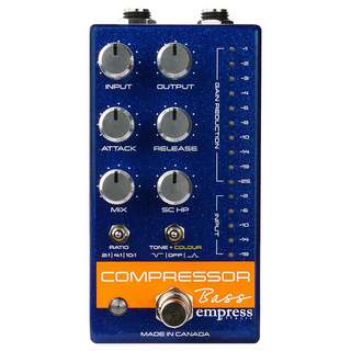 Empress Effects Bass Compressor Blue Compressor for Bass ベース用 コンプレッサー【梅田店】
