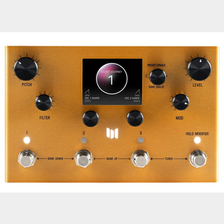 Merisより、多種多様なエフェクトを生むペダル型のポリフォニック