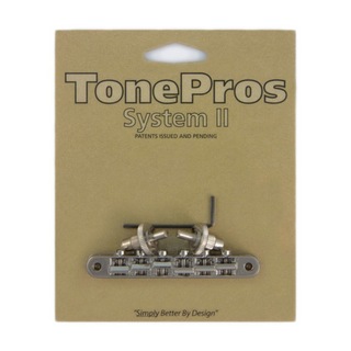 TONE PROS NVR2-N AVR2 with Standard Nashville Post Tuneomatic ニッケル ギター用ブリッジ