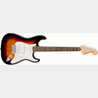 Fender Affinity Series Stratocaster Laurel Fingerboard, White Pickguard, 3-Color Sunburst