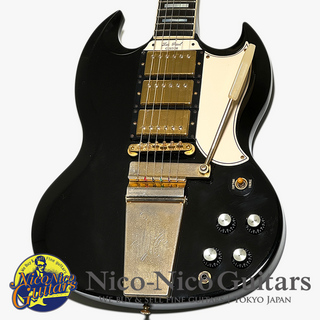 Gibson Custom Shop2006 Historic Collection SG Custom Maestro (Ebony Black)