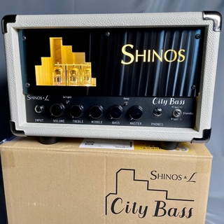 SHINOS City Bass Head -HATA- Panel(Blue) Ivory【店舗オーダーモデル】
