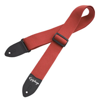 Epiphone エピフォン AEST-CTRD COTTON GUITAR STRAP RED ギターストラップ