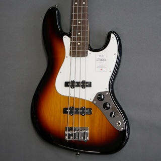 FenderMade in Japan Hybrid II Jazz Bass Rosewood Fingerboard 3TS - 3-Color Sunburst -