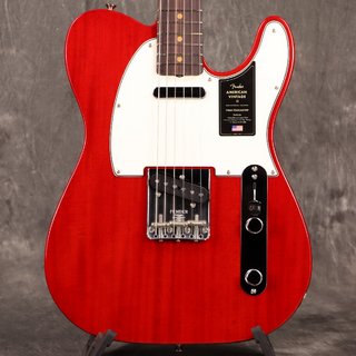 Fender American Vintage II 1963 Telecaster Crimson Red Transparent [S/N V2438599]【WEBSHOP】