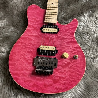 Sterling by MUSIC MAN SBMM AX40-TP-M(Transparent Pink)【日本限定モデル】【現物画像】【最大36回分割無金利実施中】