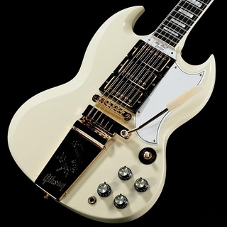 Gibson Custom Historic Collection 1963 SG LP Custom VOS Classic White w/Maestro(重量:3.81kg)【S/N:501753】【渋谷店