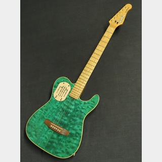 Godin Acousticaster 6 Green "Figured Maple Body"【1995年製】