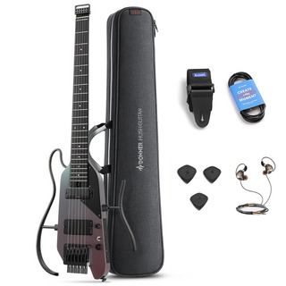 ダメージ仕様トラベルギター 動画連動】次世代のトラベル・ギター、Donner HUSHシリーズ × ソエジマ