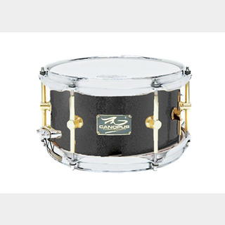 canopus The Maple 6x10 Snare Drum Black Spkl