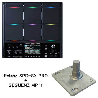 Roland SPD-SX PRO + SEQUENZ MP-1【ドラムマウントアダプターセット】