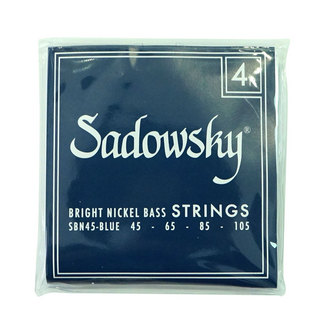 SadowskySBN45 Blue ブルーラベル ニッケル ベース弦×5セット