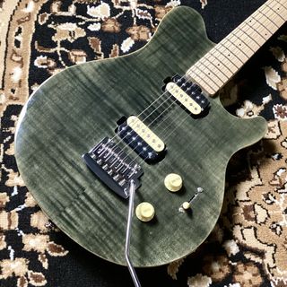 Sterling by MUSIC MAN【現物写真】SUB AX3FM-TBK-M1 AXIS FLAME MAPLE トランス・ブラック エレキギター