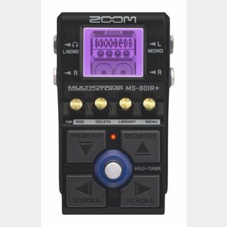 ZOOM MS-80IR+ MultiStomp (2024年8月上旬発売予定)