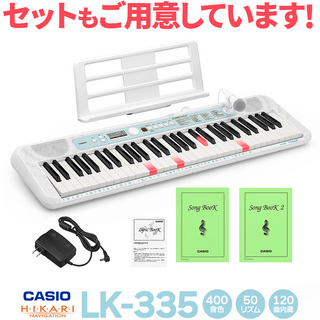 CasioLK-335 光ナビゲーションキーボード 61鍵盤 【LK-330後継品】