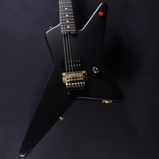 EVH Limited Edition Star (Stealth Black with Gold Hardware/Ebony)#EVH2300740 【B級特価】