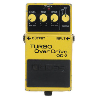 BOSS【中古】ターボオーバードライブ BOSS OD-2 TURBO OverDrive Made in Japan ボス ギターエフェクター