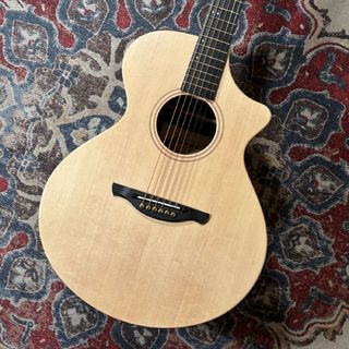 James J-300C II Satin Natural エレアコ 生音エフェクト トップ単板 簡単弦高調整システム チタン合金フレット