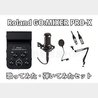RolandGO:MIXER PRO-X 歌ってみた・弾いてみた配信セット
