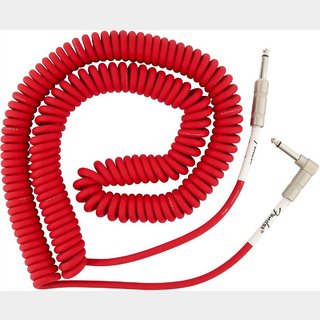 Fender Original Coil Cable 30ft 約9m SL Fiesta Red カールコード【渋谷店】