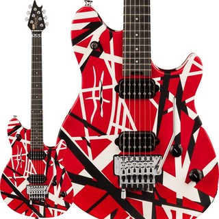 EVH Wolfgang Special Striped Series (Red Black and White/Ebony) 【特価】